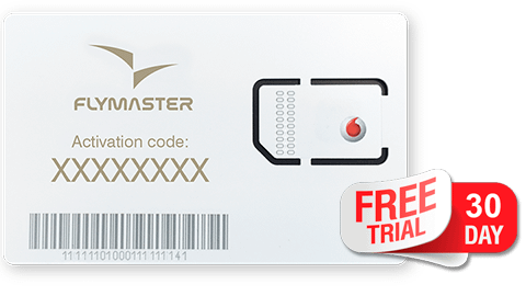 Flymaster Global Free Roaming SIM Card