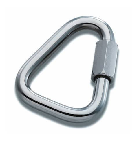 Stainless Steel Delta / Triangular Maillon Rapide