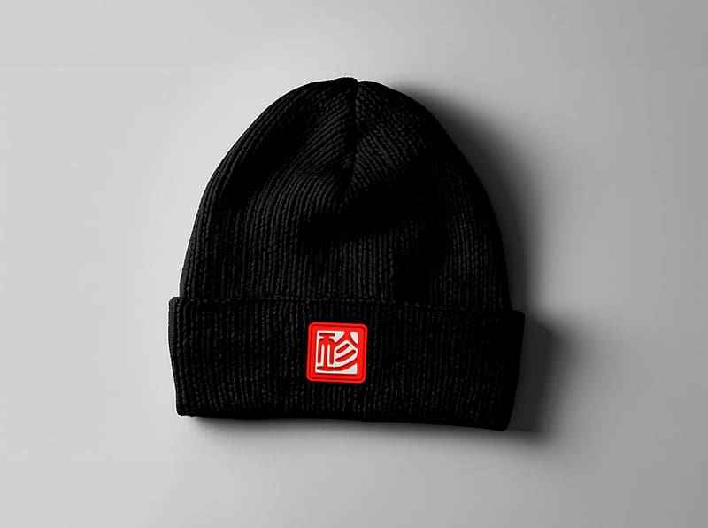 GIN Knitted Beanie hat. - Image 4